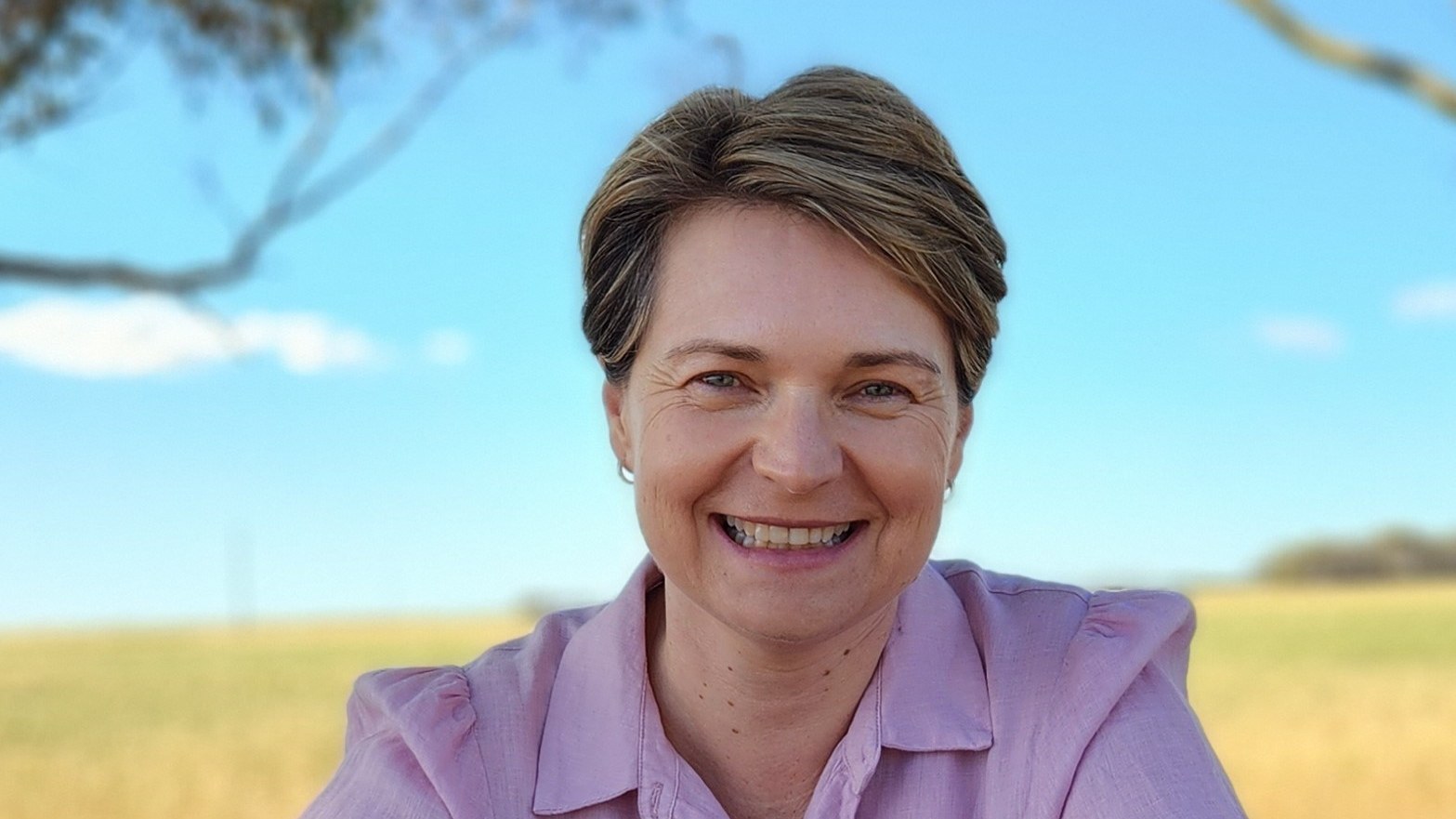 Lisa Jeitz on her family grain farm, Pinehills Pastoral Co, at Cascade near Esperance, Western Australia