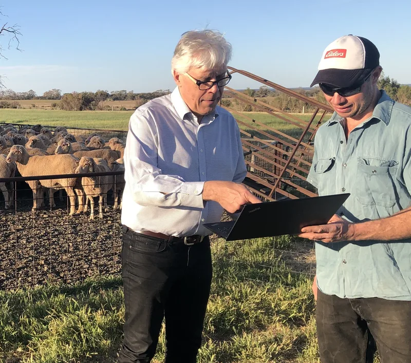 Farm business adviser accreditation training session with participants